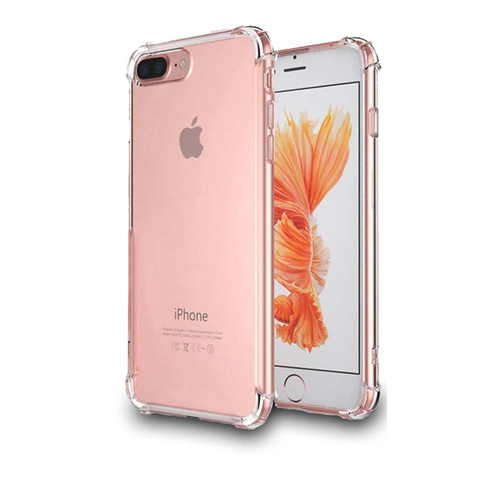 iPhone 7/8 Plus flexibel met stootrand - Smartphonica