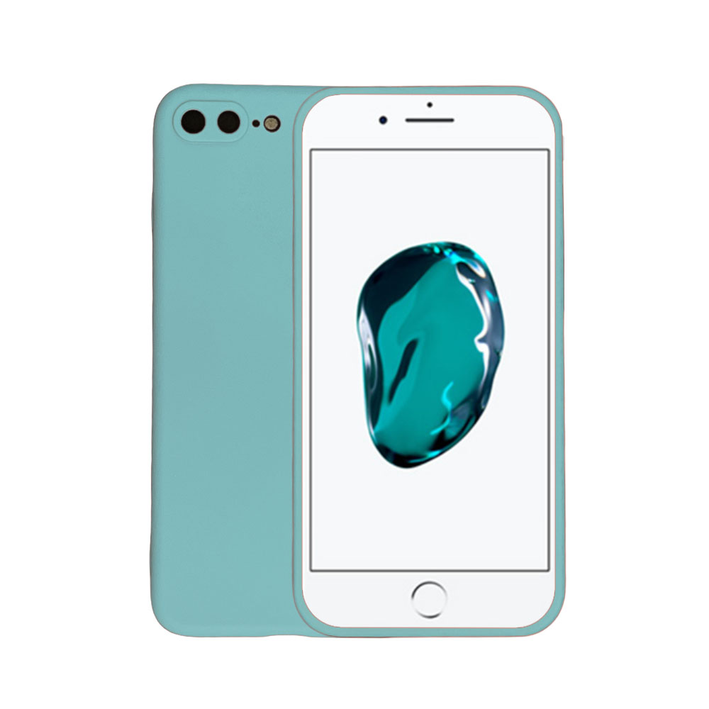 minstens ontslaan Oceanië iPhone 7/8 Plus siliconen hoesje - Blauw - Smartphonica
