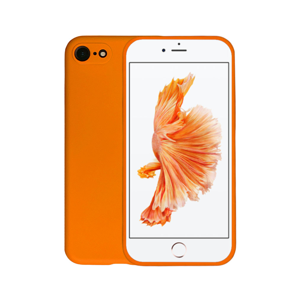 Vaak gesproken Melodrama schieten iPhone 6/6s Plus siliconen hoesje - Oranje - Smartphonica