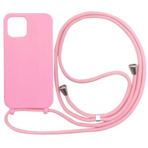 iPhone 13 Pro hoesje met koord - Roze