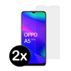 Oppo A5 2020 screenprotector 2x