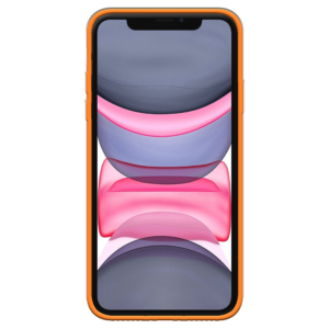 iPhone 11 Hoesje Oranje Voorkant