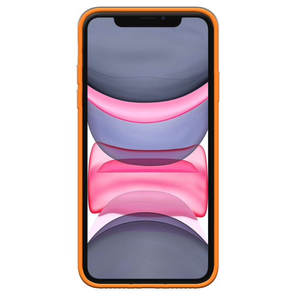 iPhone 11 Hoesje Oranje Voorkant