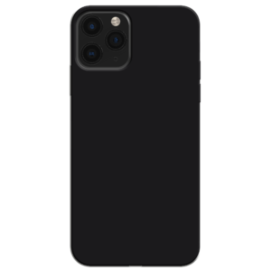 iPhone 11 Pro Hoesje Zwart Achterkant