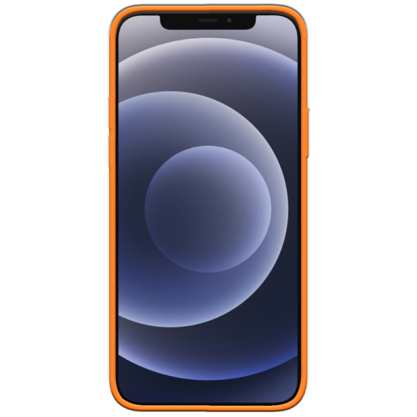 iPhone 12 Hoesje Oranje Voorkant