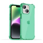iPhone 14 Plus transparant hoesje groen