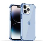 iPhone 14 Pro transparant hoesje blauw