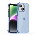 iPhone 14 transparant hoesje blauw