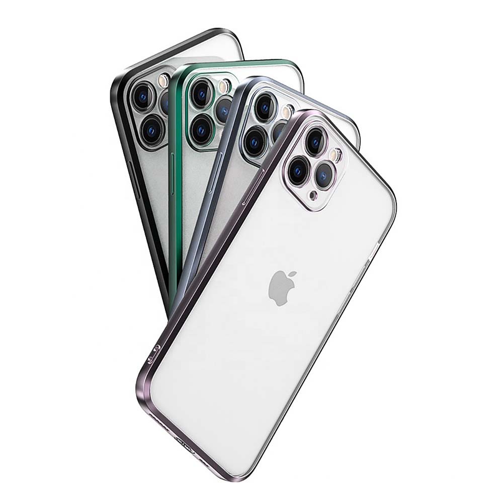 Schijn breken Absorberen Metallic iPhone Xr Hoesje Met Doorzichtig Achterkant En Extra Camera  Bescherming - Zilver - Smartphonica