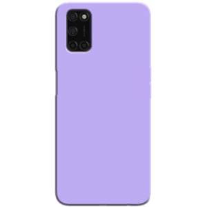 Oppo A52 Hoesje Paars Achterkant