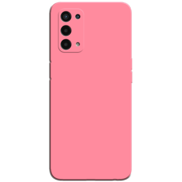 Oppo A54 5G Hoesje Roze Achterkant