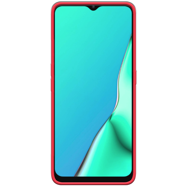 Oppo A9 (2020) Hoesje Rood Voorkant