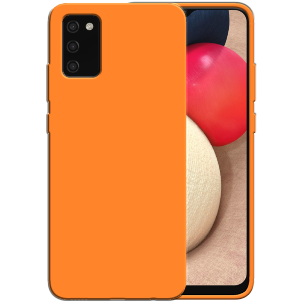 Samsung Galaxy A02s Hoesje Oranje