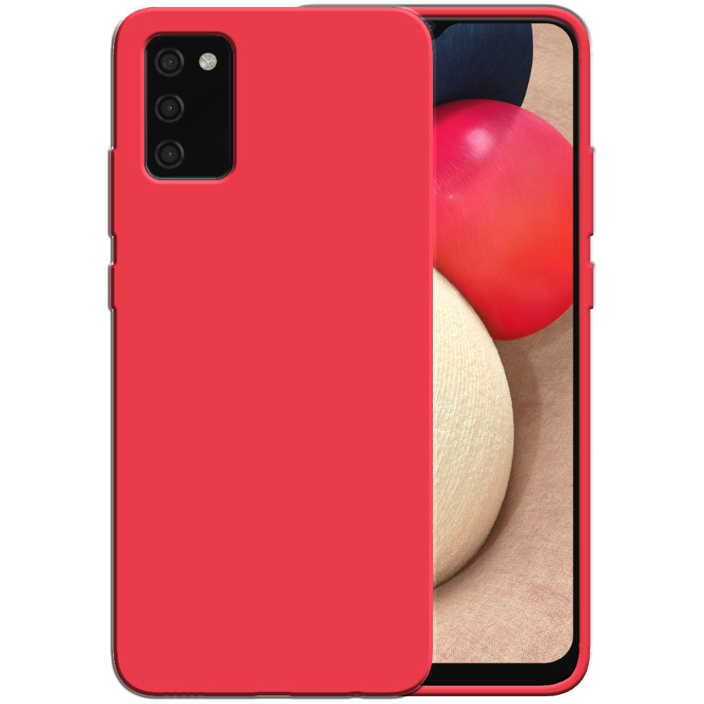 Samsung Galaxy A02s Hoesje Rood