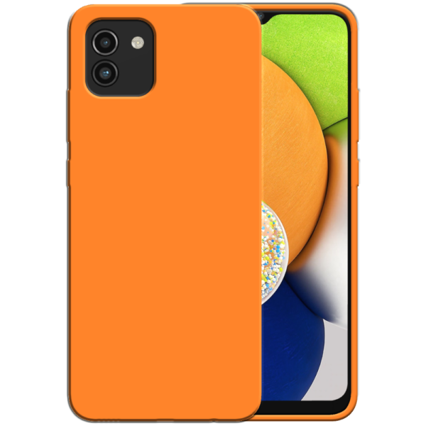 Samsung Galaxy A03 Hoesje Oranje