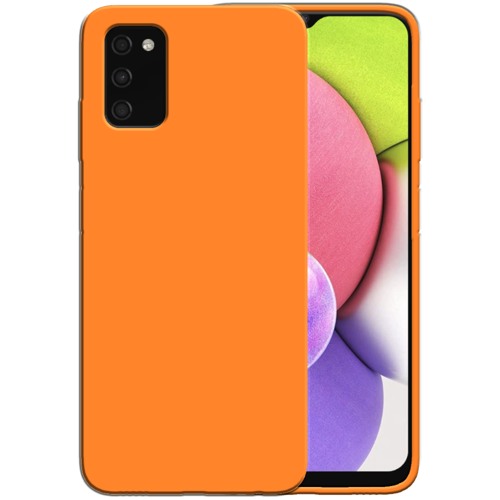Samsung Galaxy A03s Hoesje Oranje