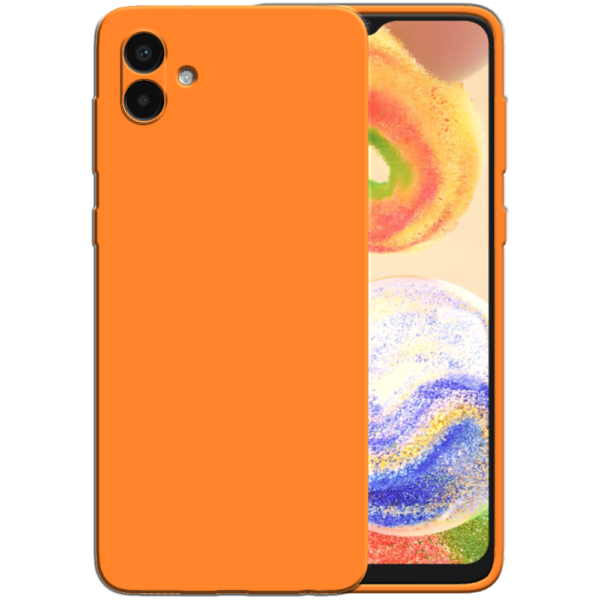 Samsung Galaxy A04 Hoesje Oranje