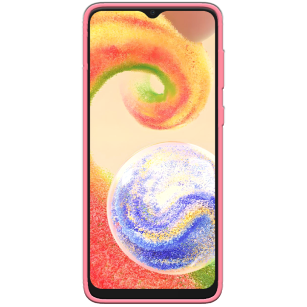 Samsung Galaxy A04 Hoesje Roze Voorkant