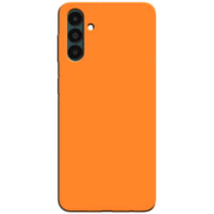 Samsung Galaxy A04s Hoesje Oranje Achterkant