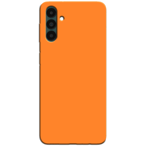 Samsung Galaxy A04s Hoesje Oranje Achterkant