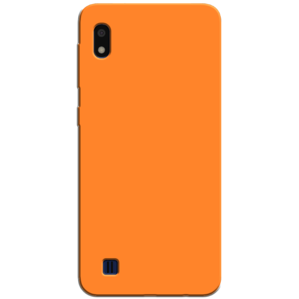 Samsung Galaxy A10 Hoesje Oranje Achterkant