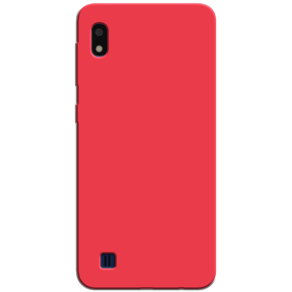 Samsung Galaxy A10 Hoesje Rood Achterkant