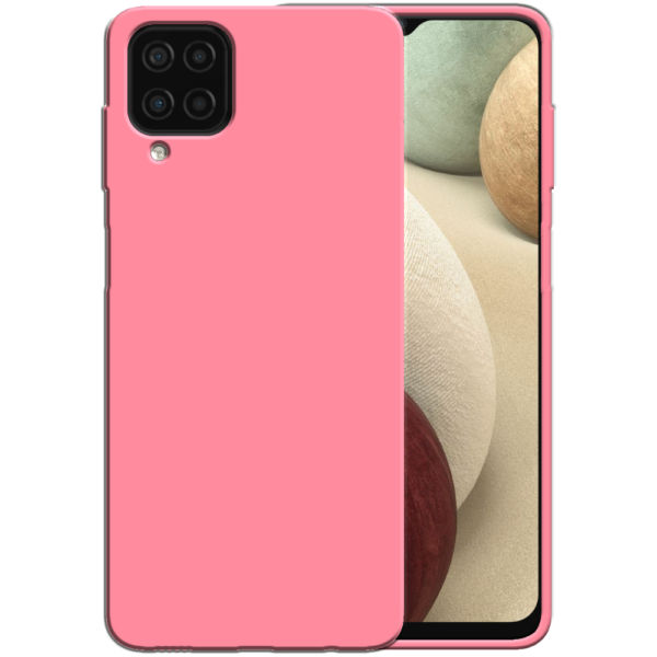 Samsung Galaxy A12 Hoesje Roze