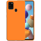 Samsung Galaxy A21s Hoesje Oranje