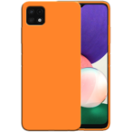 Samsung Galaxy A22 5G Hoesje Oranje