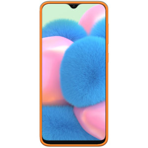 Samsung Galaxy A30s Hoesje Oranje Voorkant