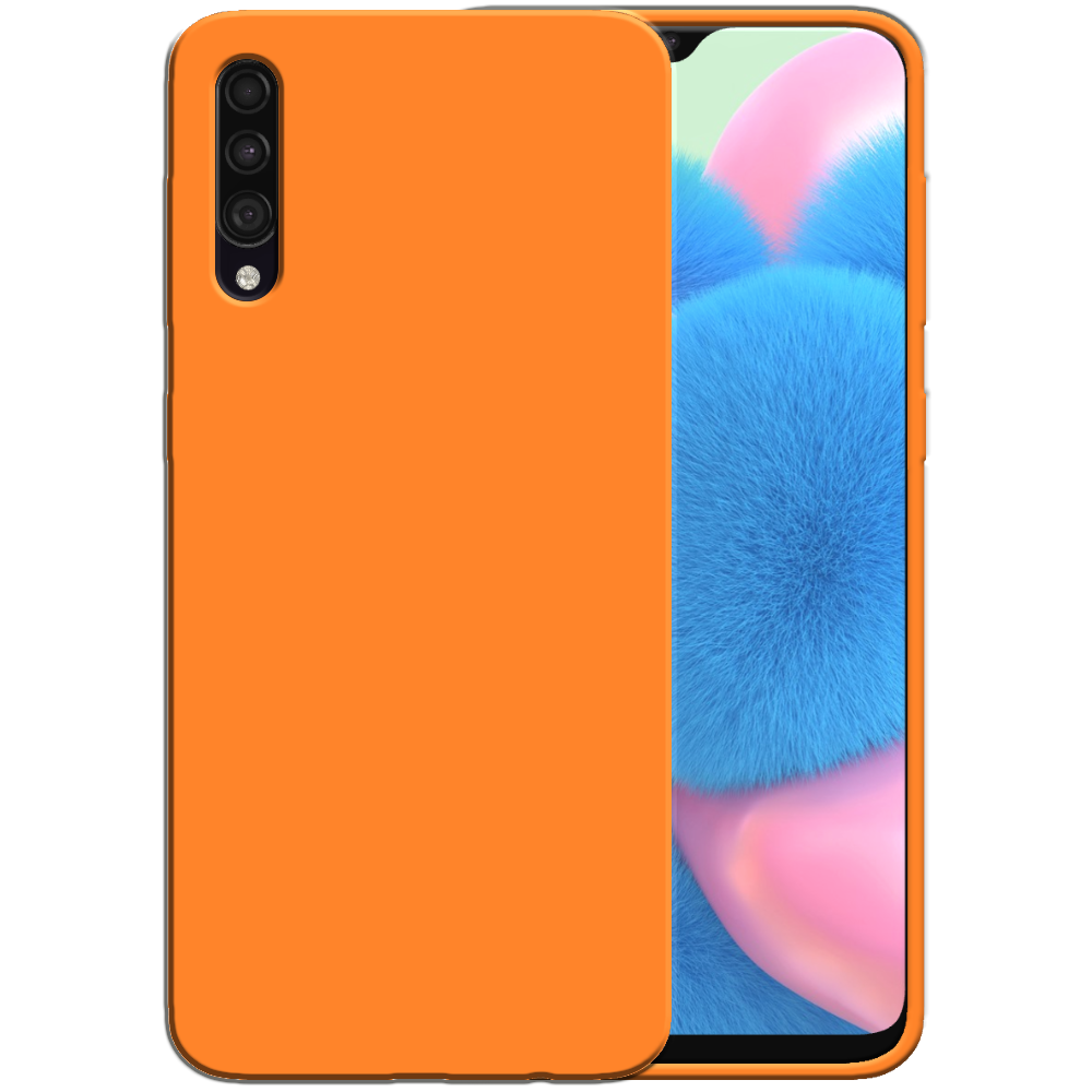 Samsung Galaxy A30s Hoesje Oranje