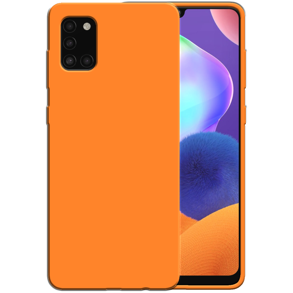 Samsung Galaxy A31 Hoesje Oranje