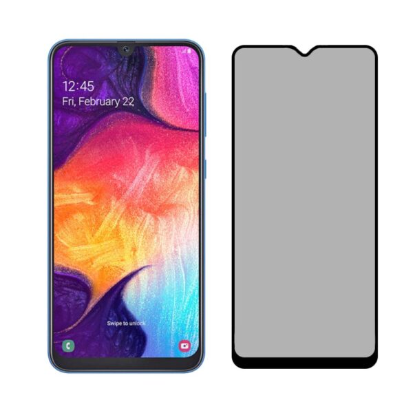 Samsung Galaxy A50 privacy full cover screenprotector 1