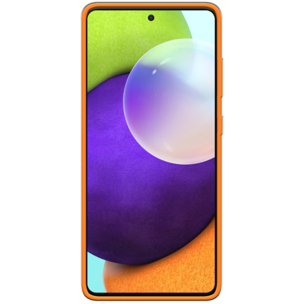 Samsung Galaxy A52 Hoesje Oranje Voorkant
