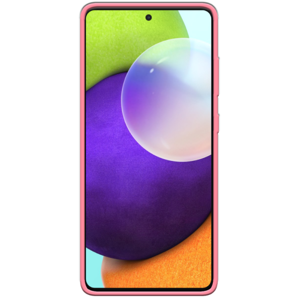 Samsung Galaxy A52 Hoesje Roze Voorkant