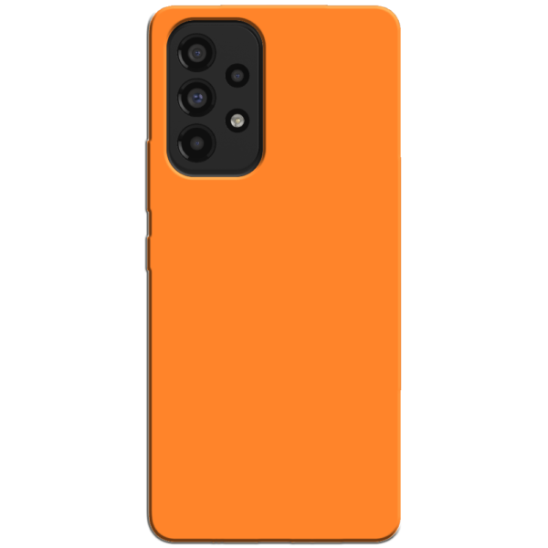 Samsung Galaxy A53 5G Hoesje Oranje Achterkant