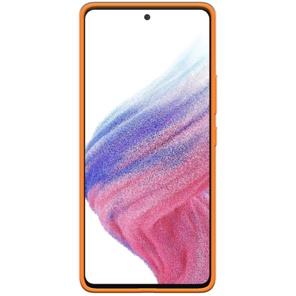 Samsung Galaxy A53 5G Hoesje Oranje Voorkant