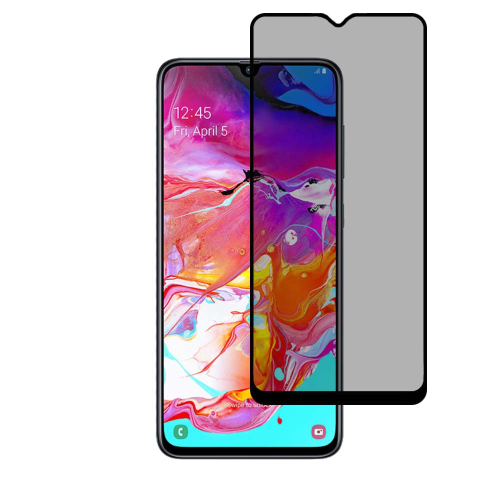 Samsung Galaxy A70 privacy full cover screenprotector