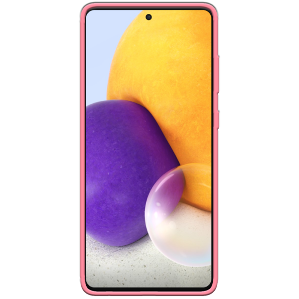 Samsung Galaxy A72 Hoesje Roze Voorkant