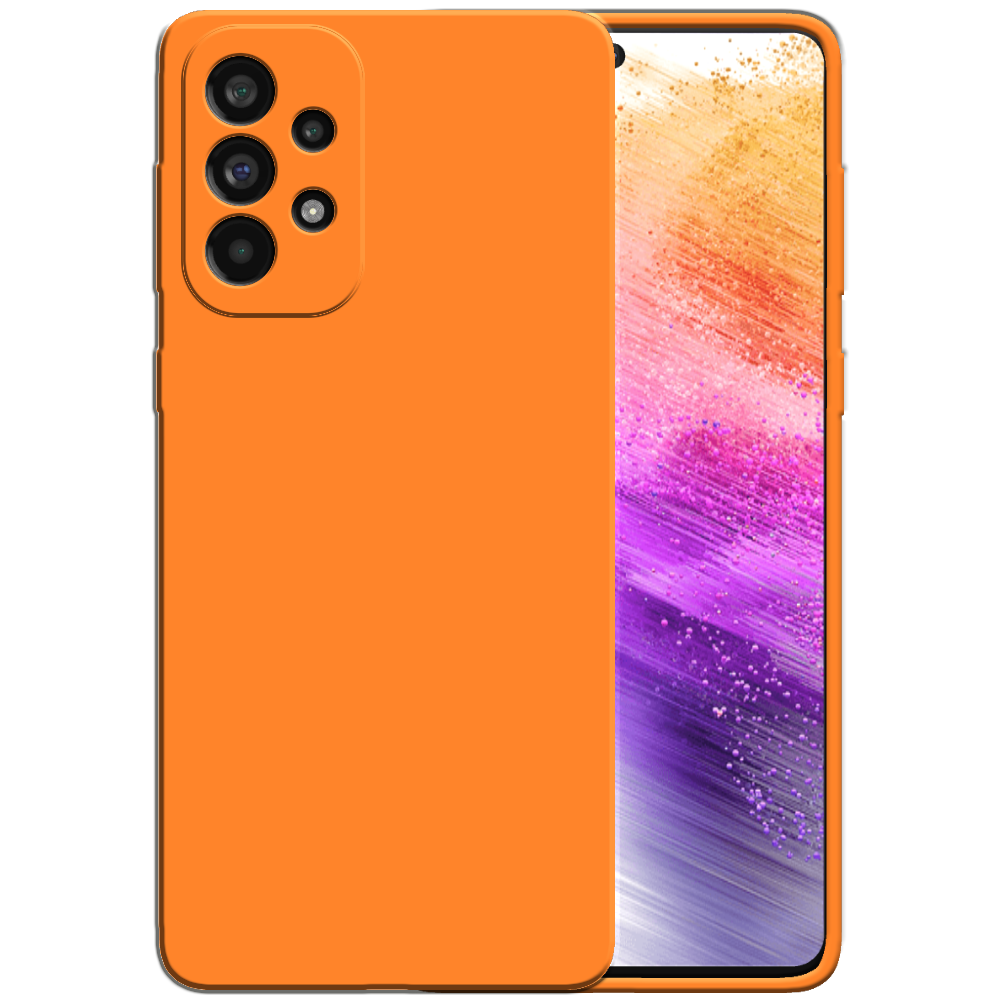 Samsung Galaxy A73 5G Hoesje Oranje