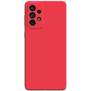 Samsung Galaxy A73 5G Hoesje Rood Achterkant