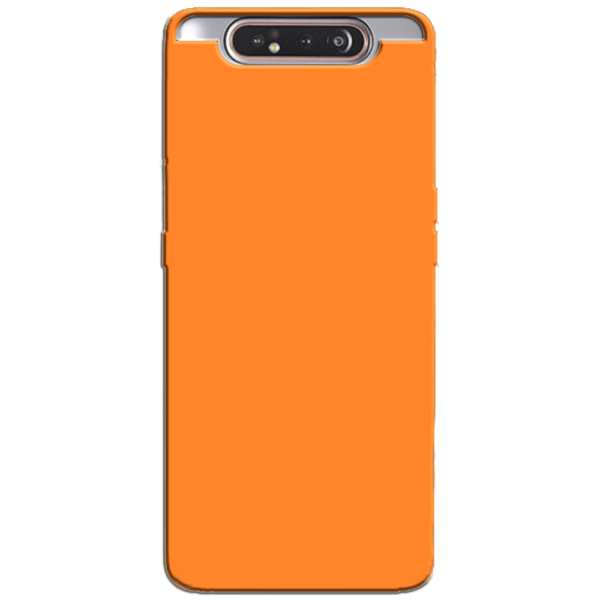 Samsung Galaxy A80 Hoesje Oranje Achterkant