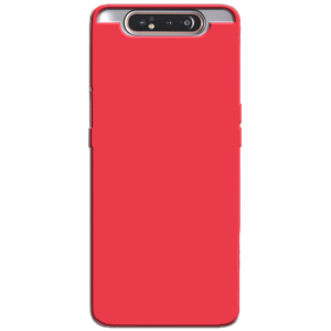 Samsung Galaxy A80 Hoesje Rood Achterkant