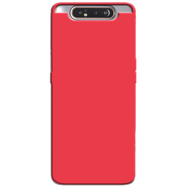 Samsung Galaxy A80 Hoesje Rood Achterkant