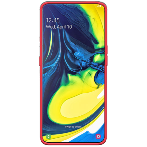 Samsung Galaxy A80 Hoesje Rood Voorkant