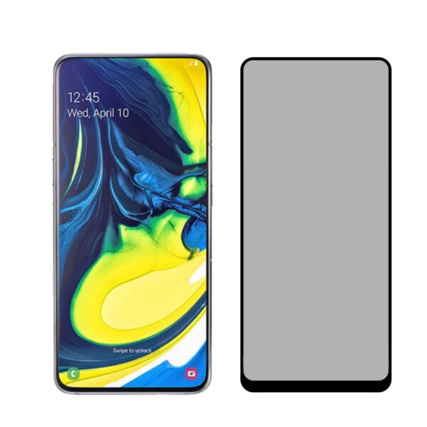 Samsung Galaxy A80 privacy full cover screenprotector 1