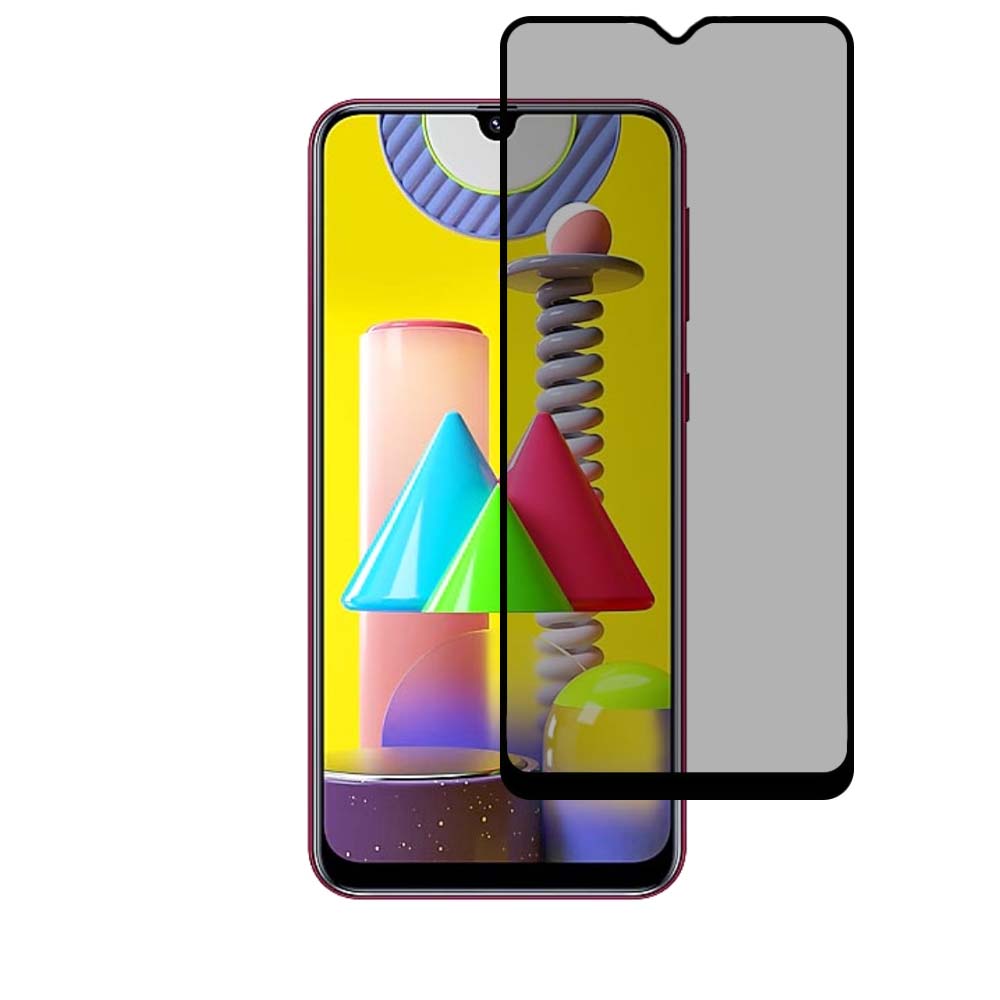 Samsung Galaxy M31 privacy full cover screenprotector