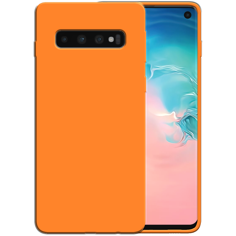 Samsung Galaxy S10 Hoesje Oranje