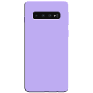 Samsung Galaxy S10 Hoesje Paars Achterkant