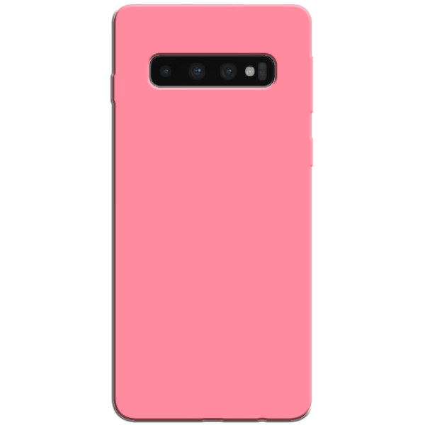 Samsung Galaxy S10 Plus Hoesje Roze Achterkant